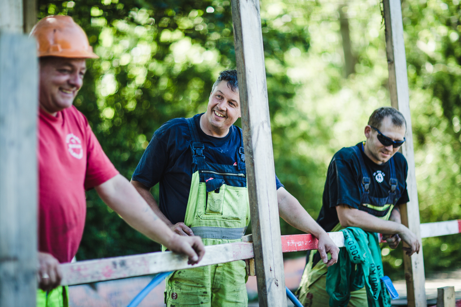 Byggeri under udførelse